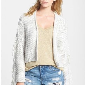 Keith fringe crop cardigan